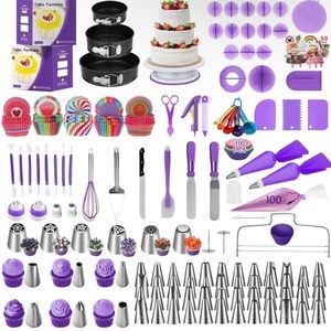 471 pcs cake decorating supplies